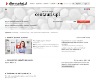 Centauris.pl(Cena domeny) Screenshot