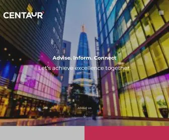 Centaurmedia.com(Centaur is an international provider of market intelligence and specialist consultancy) Screenshot