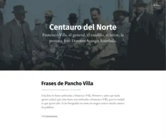 Centaurodelnorte.com(Centauro del Norte) Screenshot