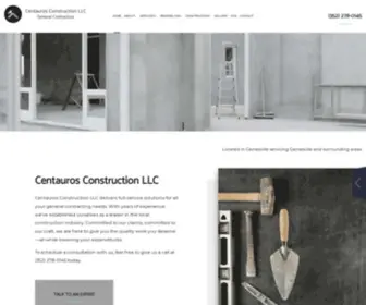 Centaurosconstructionllc.com(Centauros Construction LLC) Screenshot