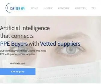 Centaurppe.com(CENTAUR PPE) Screenshot