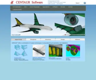 Centaursoft.com(CENTAUR Software from CentaurSoft) Screenshot