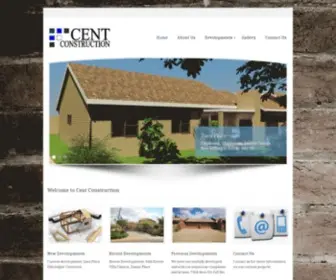 Centconstruction.co.za(Cent Construction) Screenshot