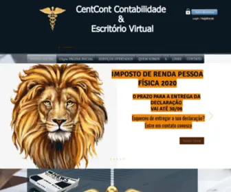 Centcont.net(PÁGINA INICIAL) Screenshot