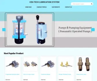 Centechlubricationsystem.com(CEN-TECH LUBRICATION SYSTEM) Screenshot