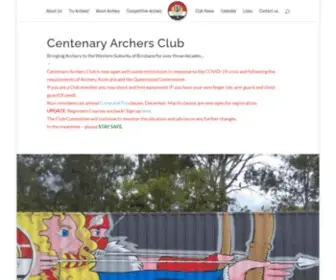 Centenaryarchers.org.au(Centenary Archers) Screenshot