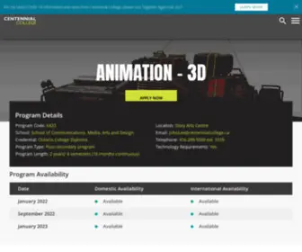 Centennialanimation.ca(The Animation) Screenshot