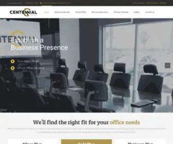 Centennialbusinesscenter.com(Centennial Business Center) Screenshot