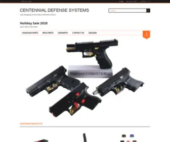 Centennialdefensesystems.com(Centennial Defense Systems) Screenshot