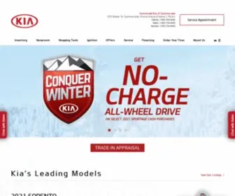 Centennialkia.ca(Centennial Kia of Summerside) Screenshot