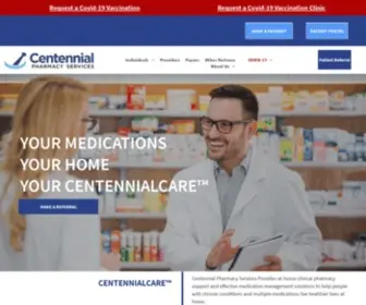 Centennialpharmacy.com(Prescription Services) Screenshot