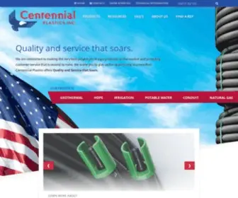 Centennialplastics.com(Centennial Plastics) Screenshot