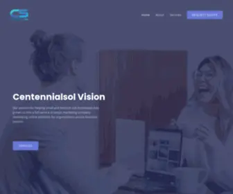 Centennialsol.com(Home) Screenshot