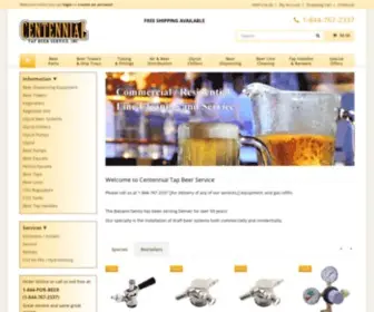 Centennialtap.com(Centennial Tap Beer Service) Screenshot