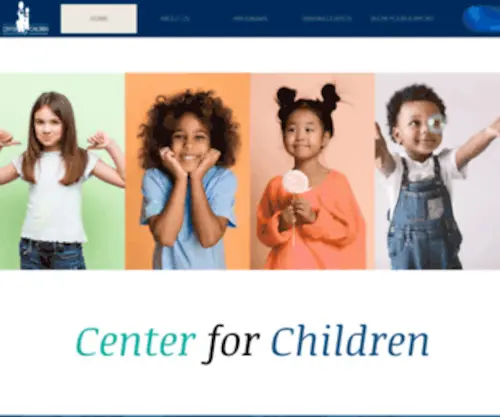 Center-For-Children.org(Center For Children) Screenshot