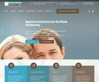 Centerburgdentalcare.com(Centerburg Dental Care) Screenshot