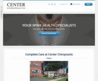 Centerchiropractic.com(Center Chiropractic) Screenshot