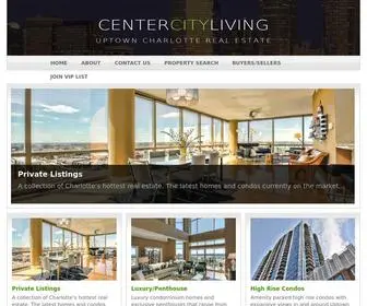 Centercityliving.com(Center City Living) Screenshot