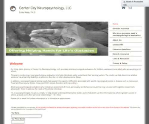 Centercityneuropsychology.com(Centercityneuropsychology) Screenshot