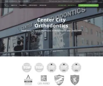 Centercityortho.com(Dr. Tejjy Thomas) Screenshot