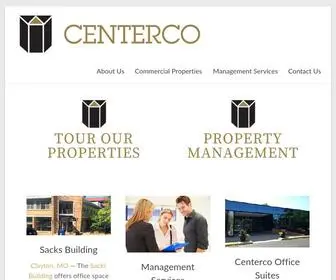 Centercoproperties.com(Centerco Properties) Screenshot