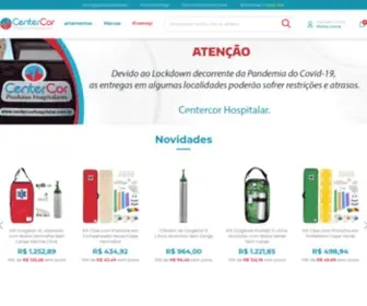 Centercorhospitalar.com.br(Centercor Hospitalar) Screenshot