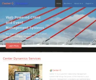 Centerdynamics.com(Center Dynamics) Screenshot