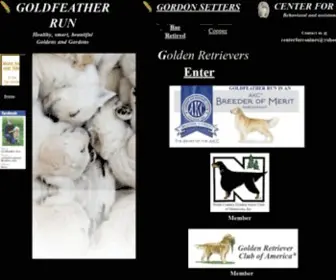 Centerforcanines.com(Goldfeather Run) Screenshot