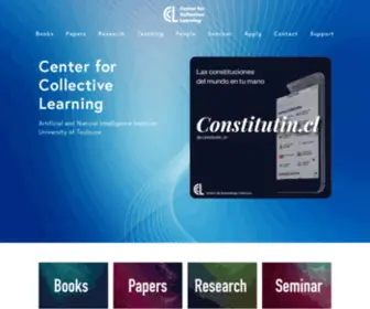 Centerforcollectivelearning.org(Center for Collective Learning at ANITI) Screenshot