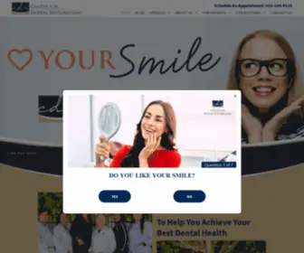 Centerfordentalrestorations.com(Dentist San Diego) Screenshot