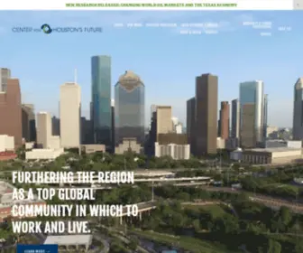 Centerforhoustonsfuture.org(Center for Houston&#039;s Future) Screenshot