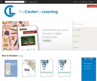 Centerforlearning.org(Center for Learning) Screenshot