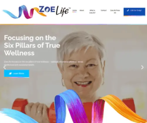 Centerformodernaging.net(Pursuing Vitality Through a Full) Screenshot