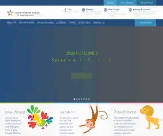 Centerforpediatricmedct.com(Center For Pediatric Medicine) Screenshot