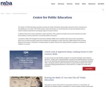 Centerforpubliceducation.org(Center for Public Education) Screenshot