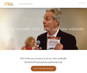 Centerforpurposefulleadership.com(Center for Purposeful Leadership) Screenshot