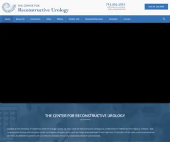 Centerforreconstructiveurology.org(Treat Urethral Strictures) Screenshot