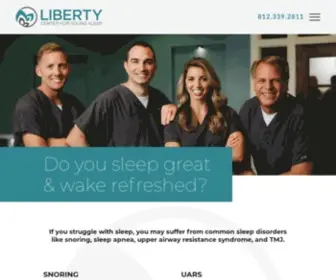 Centerforsoundsleep.com(Sleep Apnea Treatment Bloomington IN) Screenshot