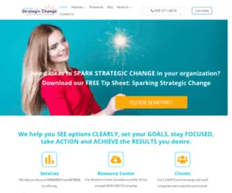 Centerforstrategicchange.com(Home) Screenshot