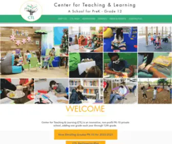 Centerforteachingandlearning.com(Private school) Screenshot