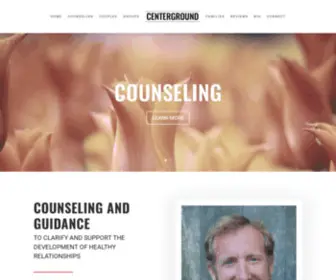 Centerground.org(Counseling, Guidance and Spiritual Direction) Screenshot