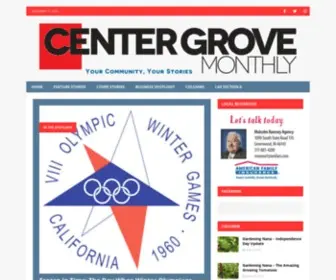 Centergrovemonthly.com(Center Grove Monthly) Screenshot