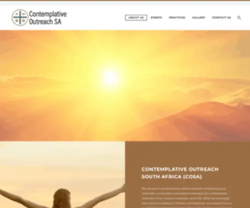 Centering.co.za(Contemplative Outreach) Screenshot