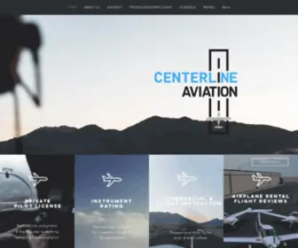 Centerlineaviationinc.com(Centerline Aviation) Screenshot