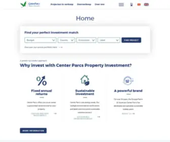 Centerparcs-Investment.com(Centerparcs Investment) Screenshot