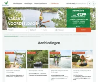 Centerparcs.nl(Vakantieparken in de natuur) Screenshot