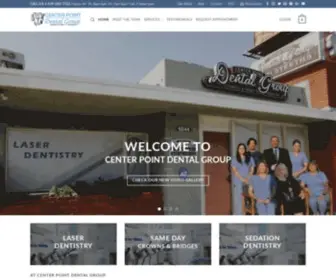 Centerpointdentalgroup.com(Center Point Dental Group) Screenshot