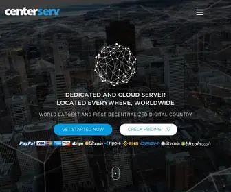 Centerserv.com(Fully Managed Servers by CenterServ) Screenshot