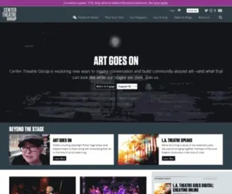 Centertheatregroup.org(Center Theatre Group) Screenshot