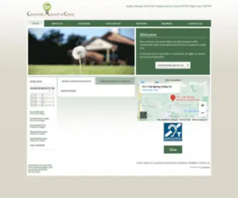 Centervillechurchofchrist.com(‹) Screenshot